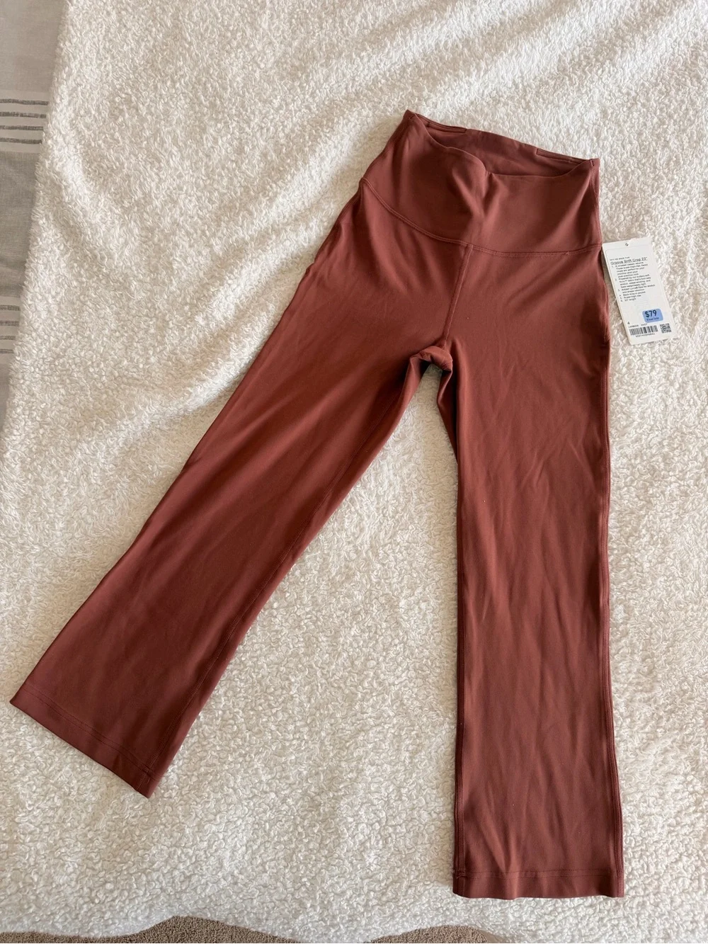 lululemon athletica Super High-Rise Flared Leggings - Rust
